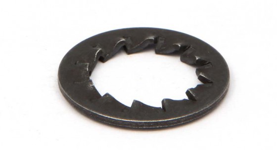 Arandela DIN 6798 estriada forma J